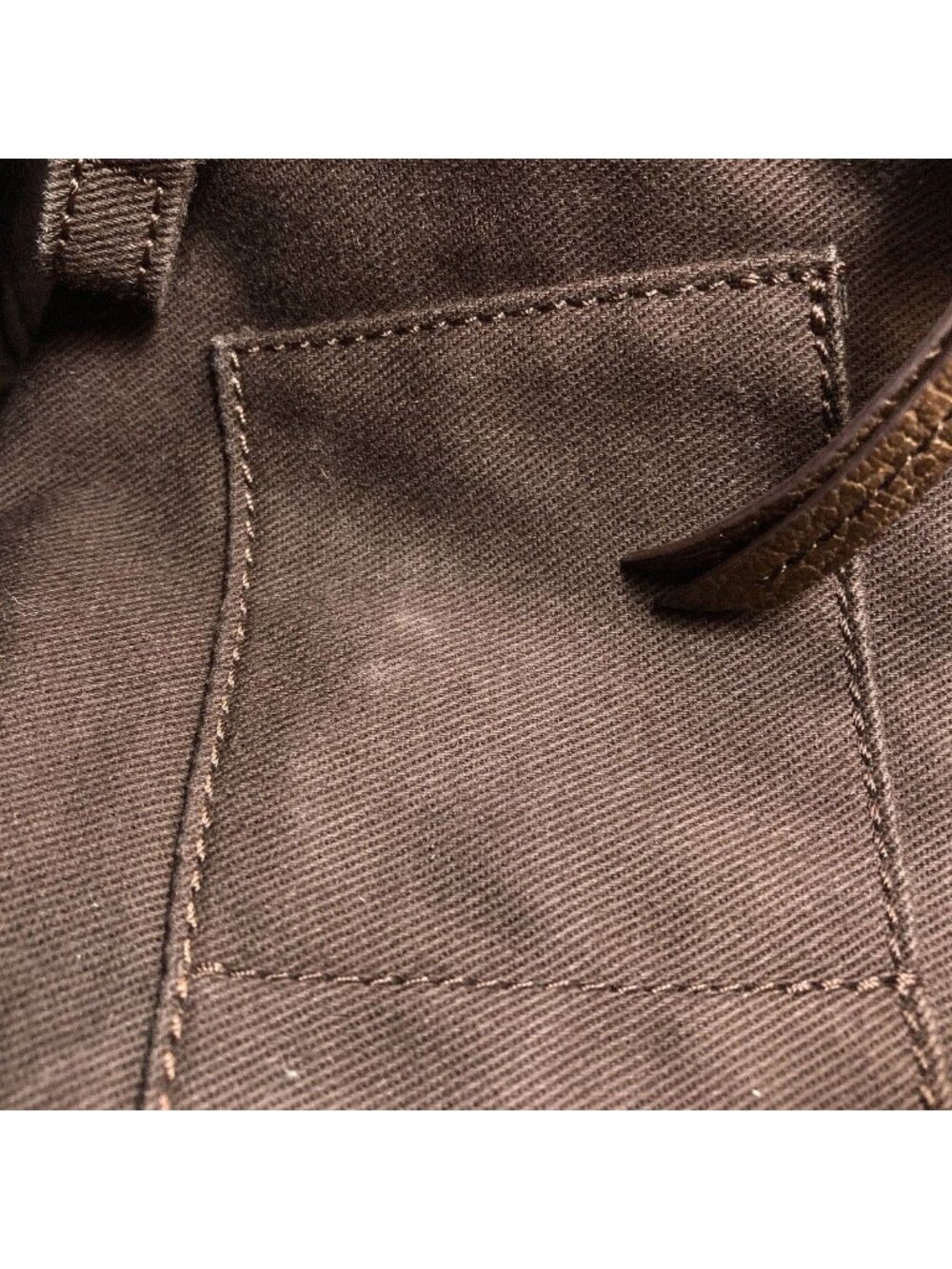 Celine Carriage Pattern Handbag Canvas - Picture 11 of 15